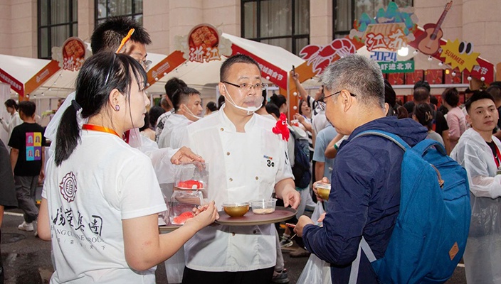 以食為媒，淮揚菜品鑒堂受邀參展“北京國際美食薈”